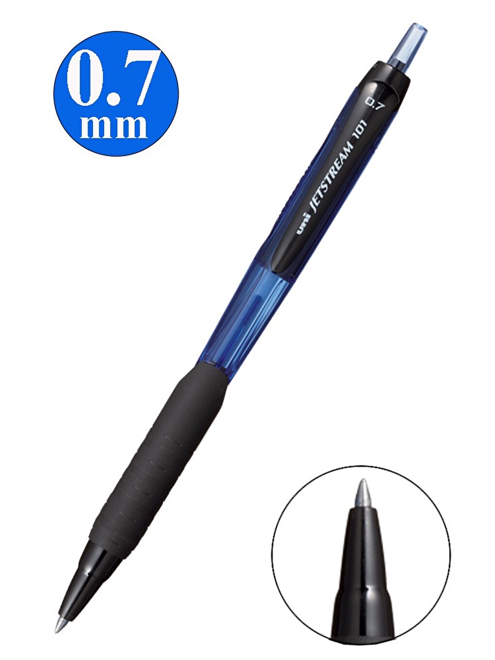 Jel Uçlu Pilot Kalem 1 Adet Uniball Jetstream Sxn-101 0.7 Mm Roller Basmalı Pilot Kalem Roller Uçlu