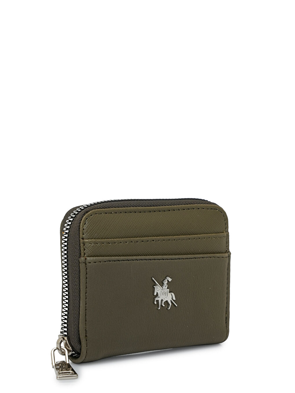 Haki Kartlık Bölme Detaylı Mini Cüzdan CZ100-1-1