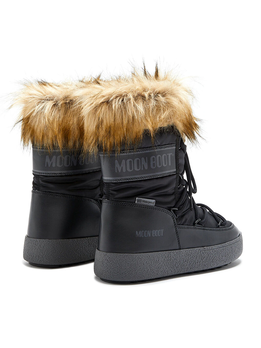 Siyah Kadın Kar Botu 80D2450060-N001 Ltrack Monaco Low Wp Black-1