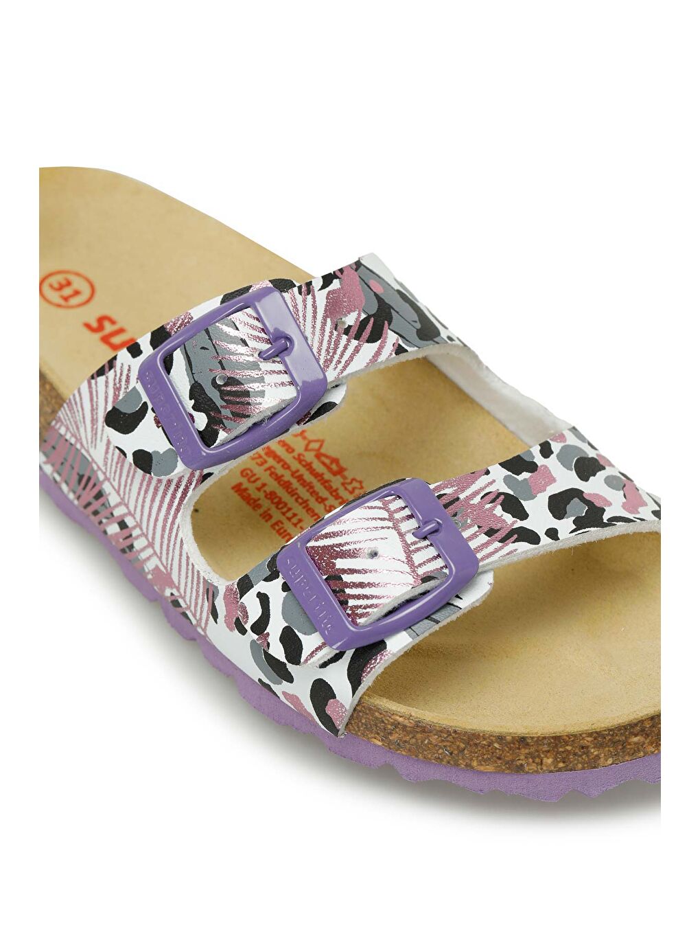 800111-1110-2 Beyaz Kız Çocuk Terlik-6