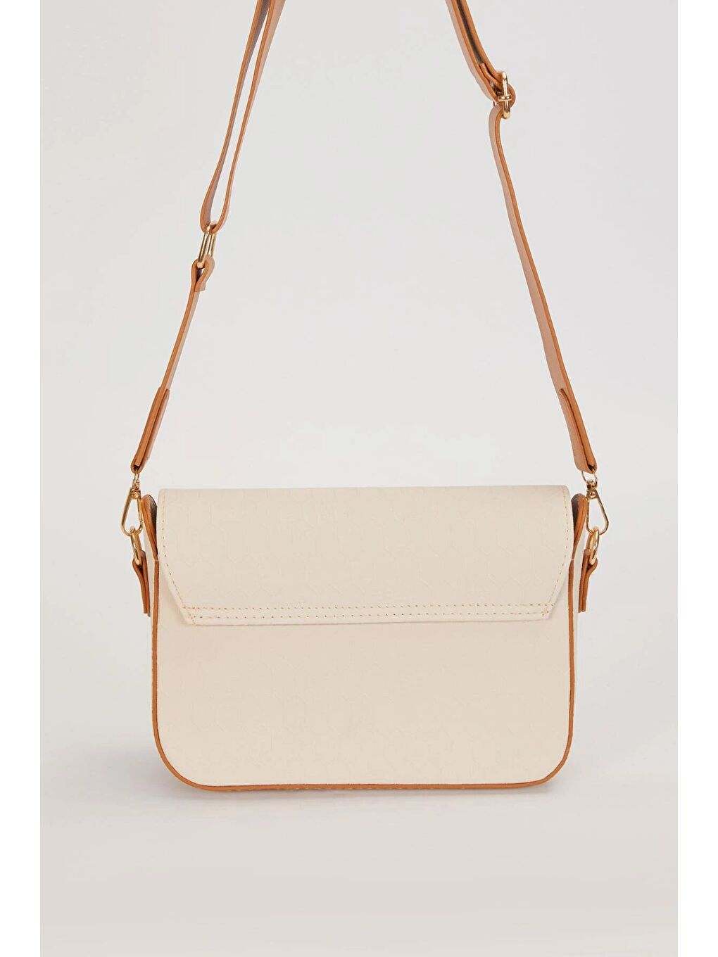 Ekru Krem Kadın Omuz Çantası 930067-1