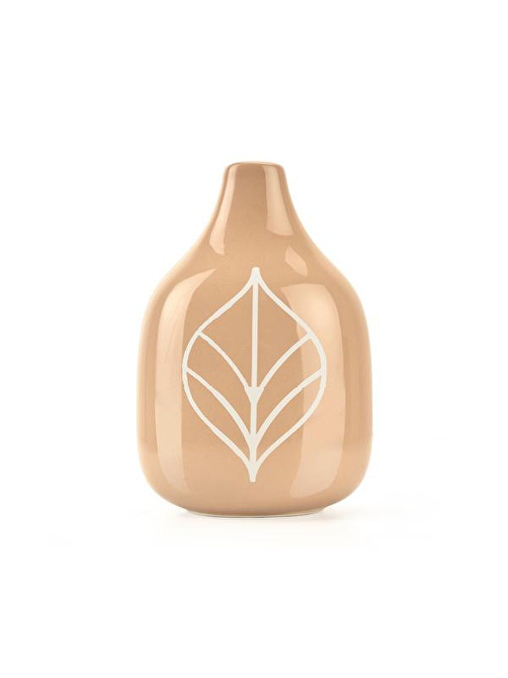 Pembe Deco Melagne Vazo - Somon - 17x25 cm-3