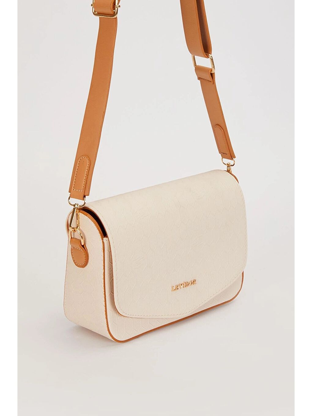 Ekru Krem Kadın Omuz Çantası 930067-3