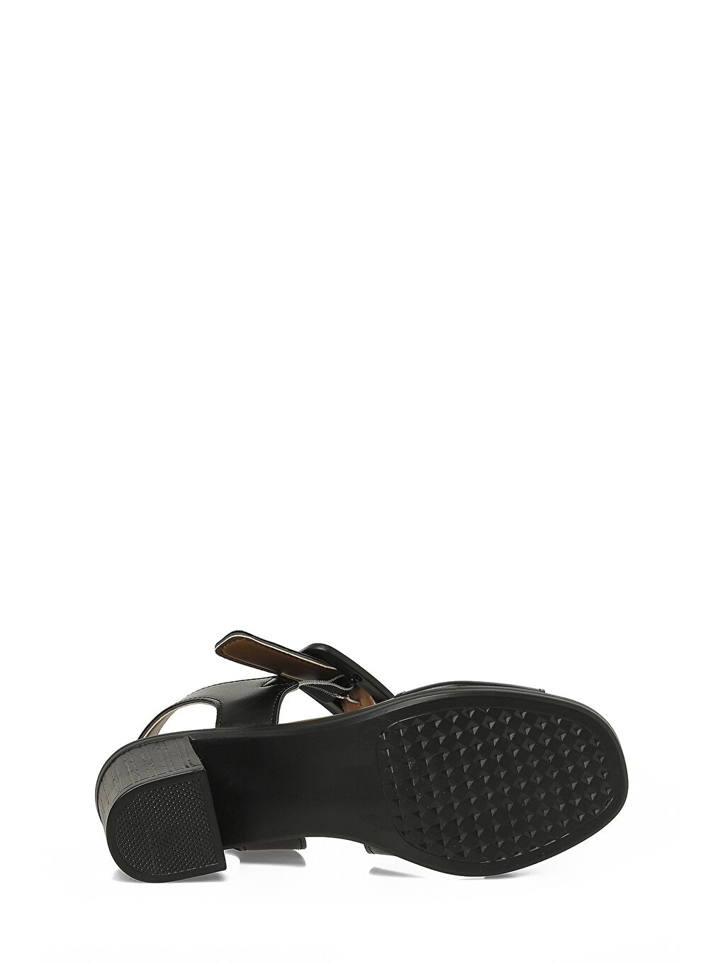 167262.Z6FX Siyah Kadın Düz Sandalet-5