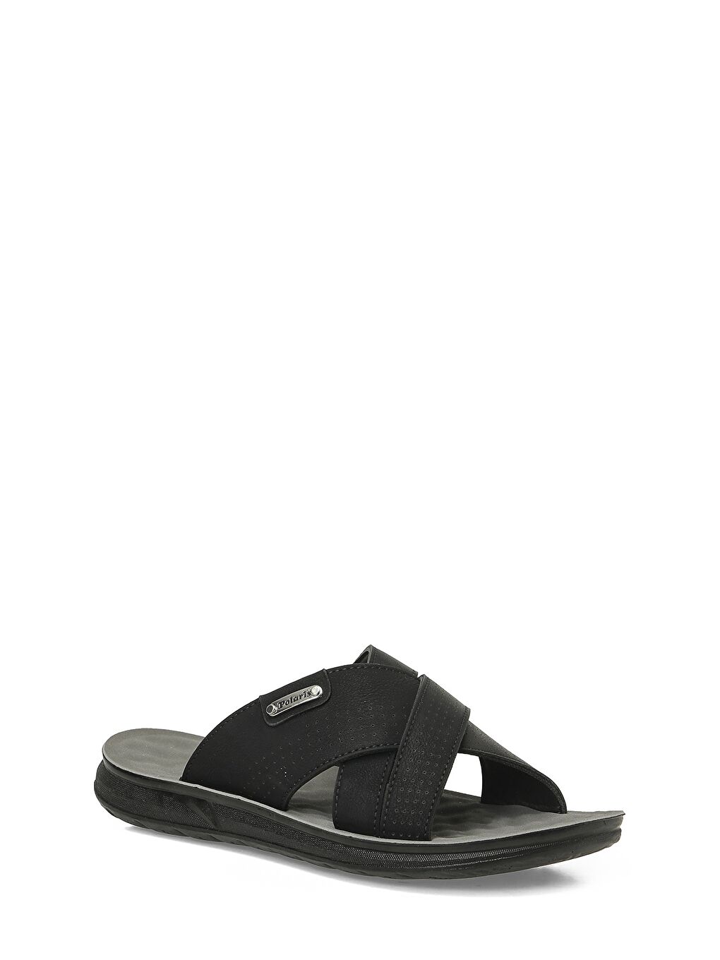 410008.M6FX Siyah Erkek Terlik-1