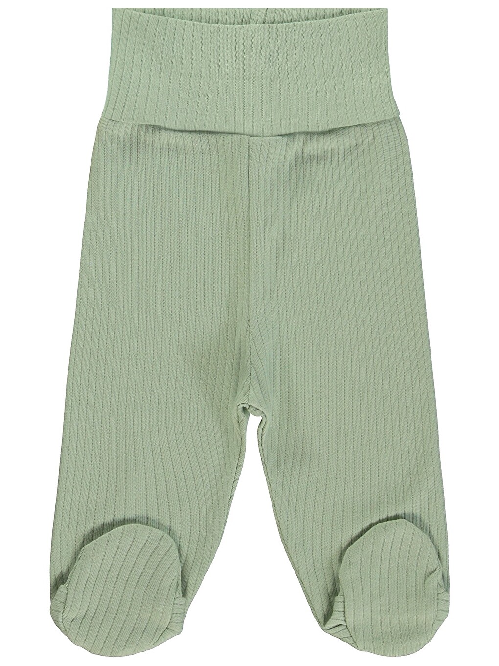 Patikli Basic 2'li Set 3-9 Ay Tek Alt Bebe - Yeşil-3