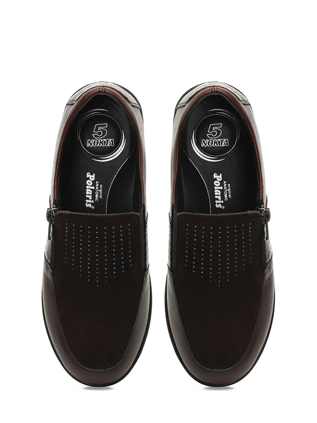 105292.Z4PR Bordo Kadın Düz Ayakkabı-3