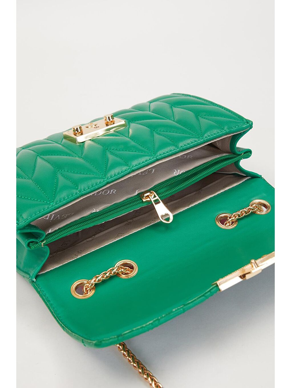 Yeşil Kadın Omuz Çantası 930103-3