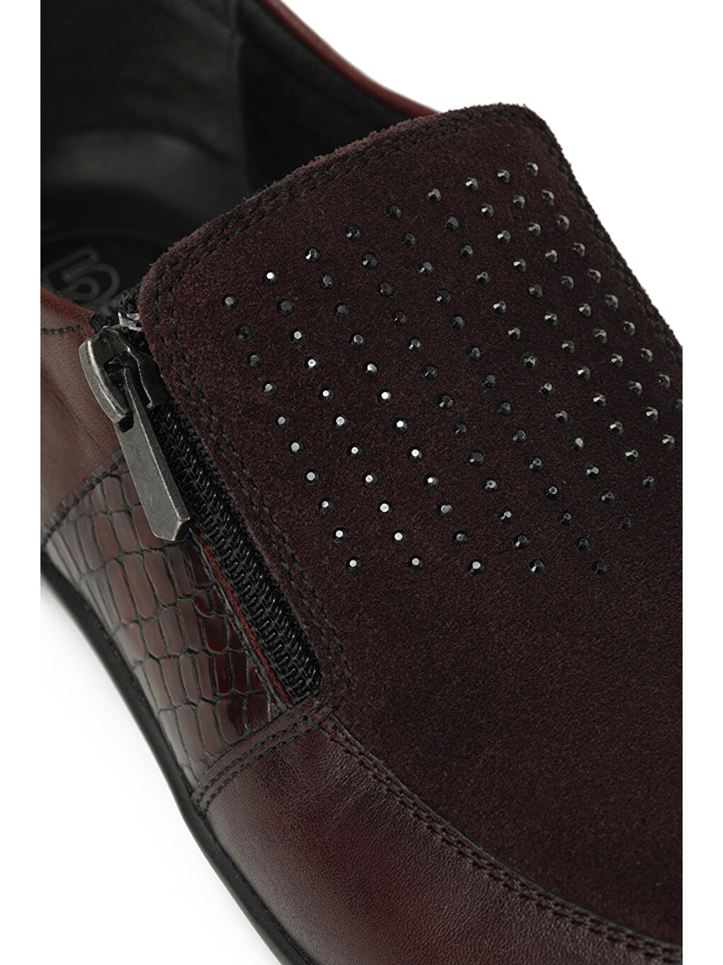 105292.Z4PR Bordo Kadın Düz Ayakkabı-6