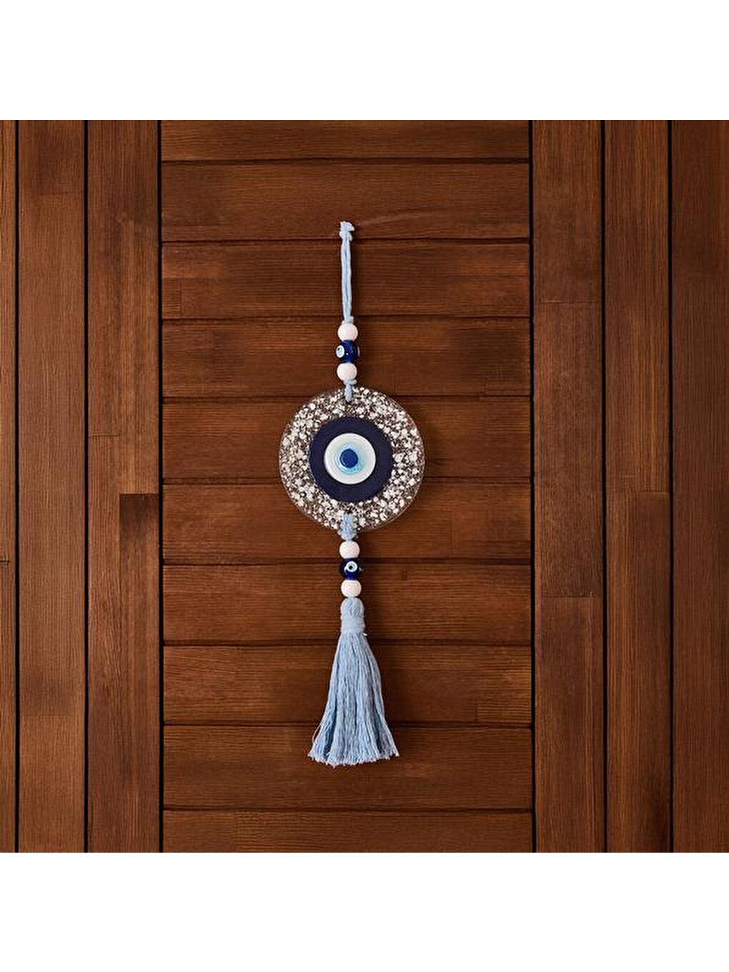 Beyaz Deco Valeria Nazarlık - 12 cm