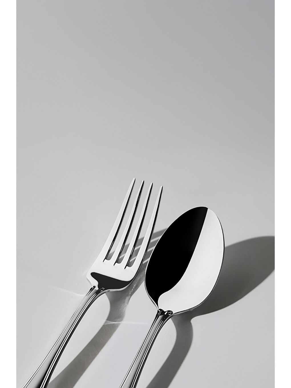 Gri Lalezar Saten 12 Kişilik 60 Parça Kutulu Çatal Kaşık Takımı-1