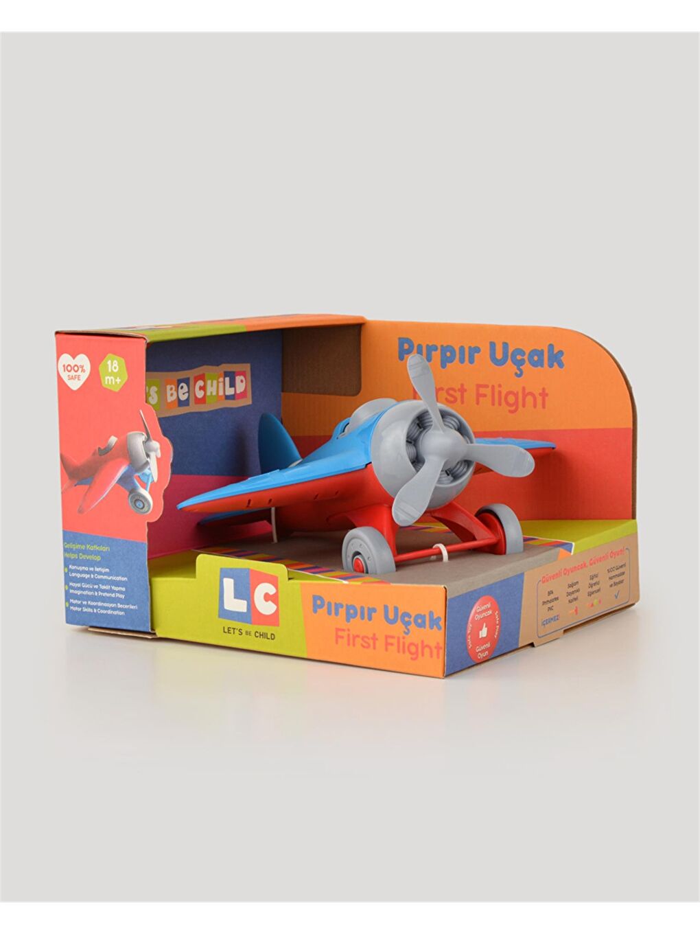 Oyuncak Mavi Pırpır Uçak-7