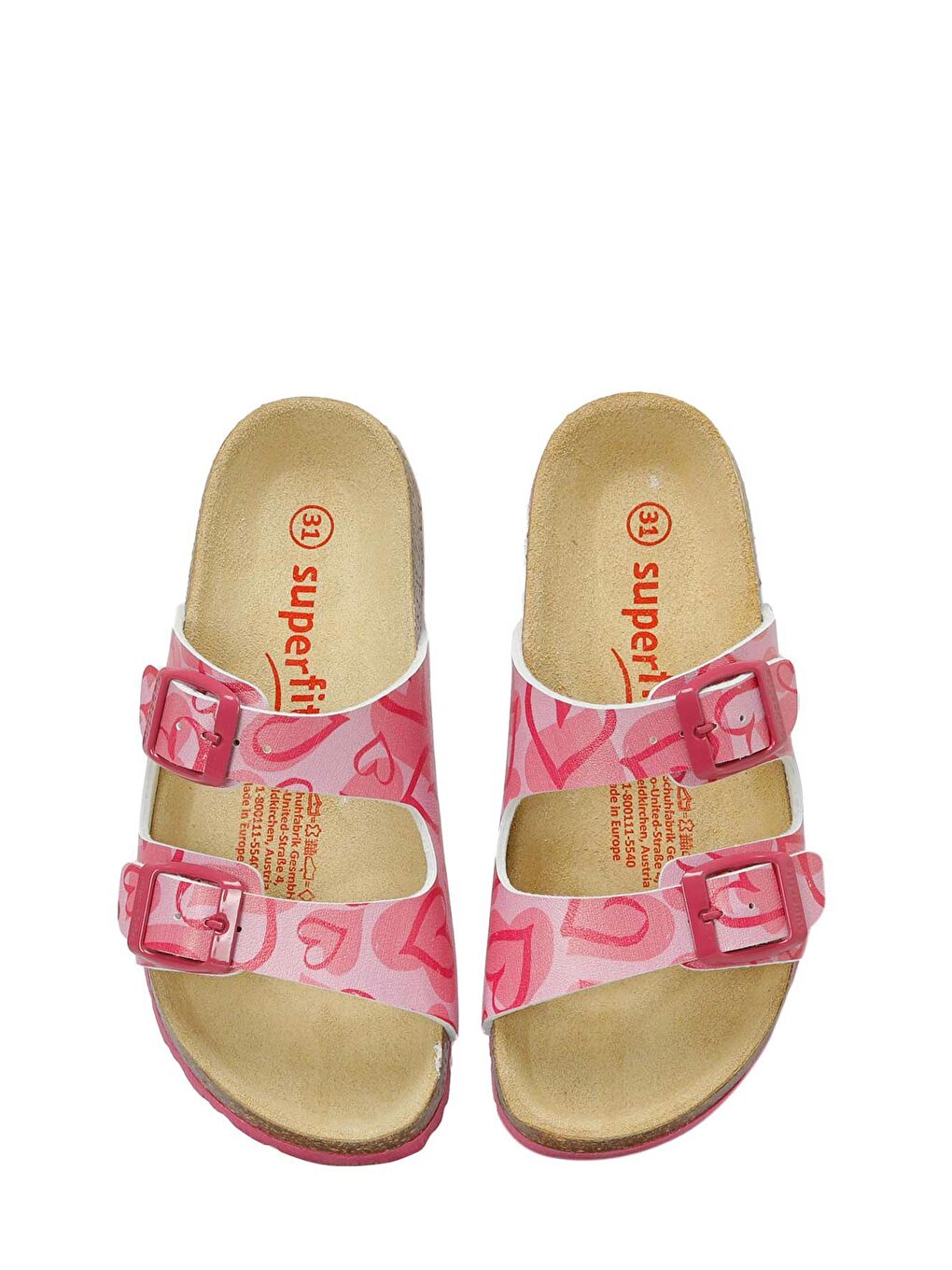 800111-5540-2 Pembe Kız Çocuk Terlik-3