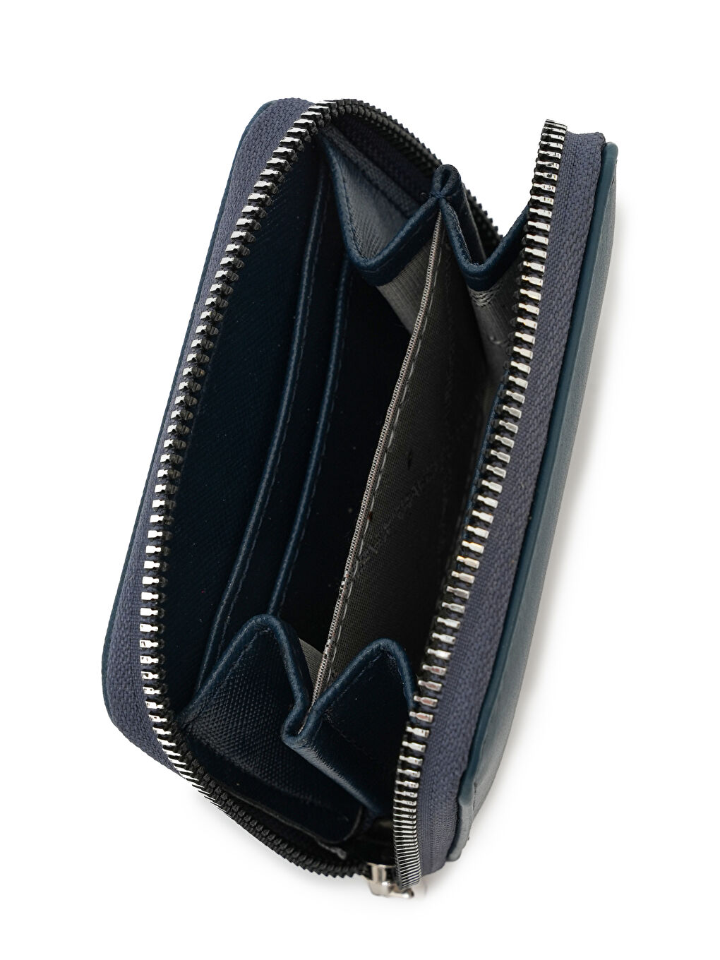 Mavi Kartlık Bölme Detaylı Mini Cüzdan CZ100-1-3