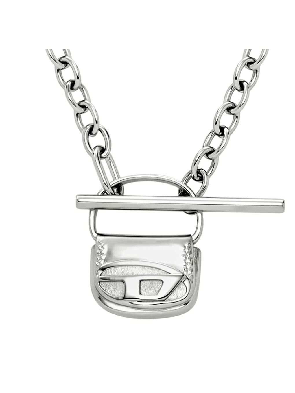 Gri DJDX1593-040 Erkek Kolye-1