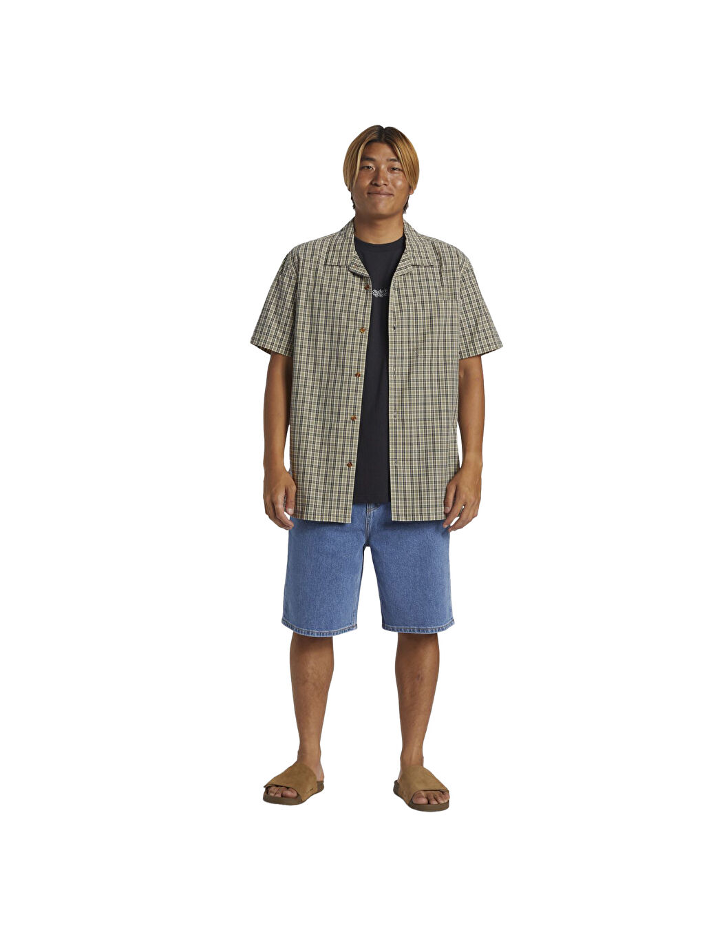 Karışık SATURN  CASUAL SS Erkek Kısa Kollu Gömlek-3