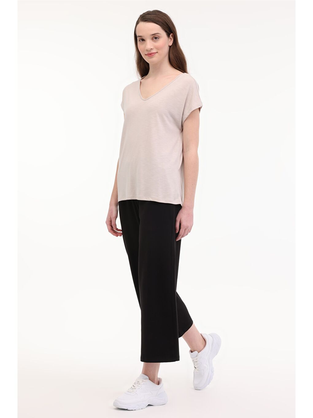 WL WETA 22BT235 5FX Siyah Kadın Eşofman Altı-2