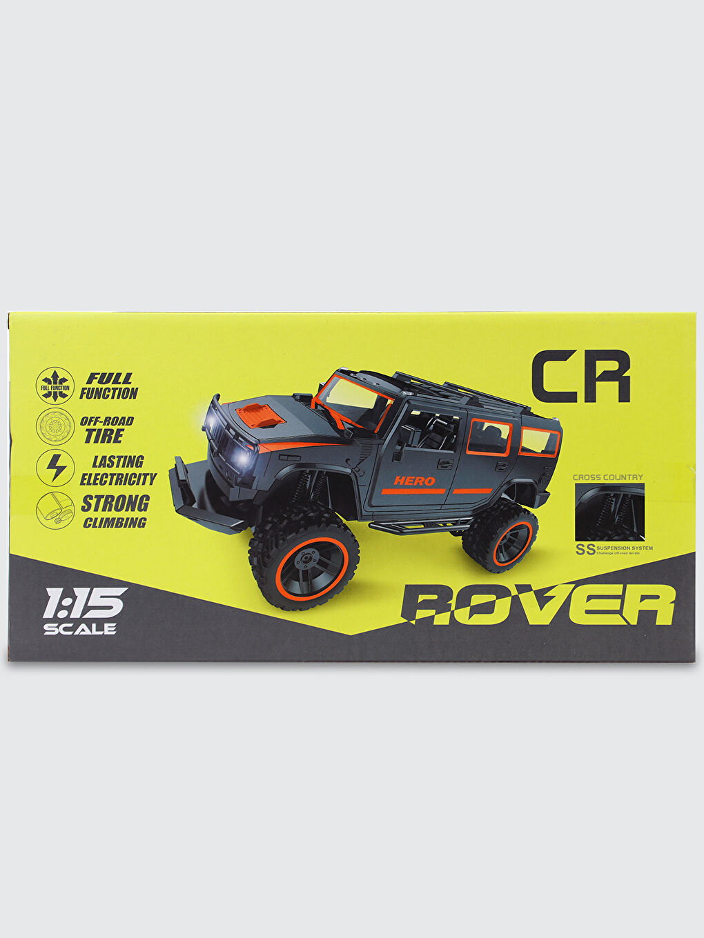Sarjlı 1:15 Off-Road Rover Jeep Turuncu-1