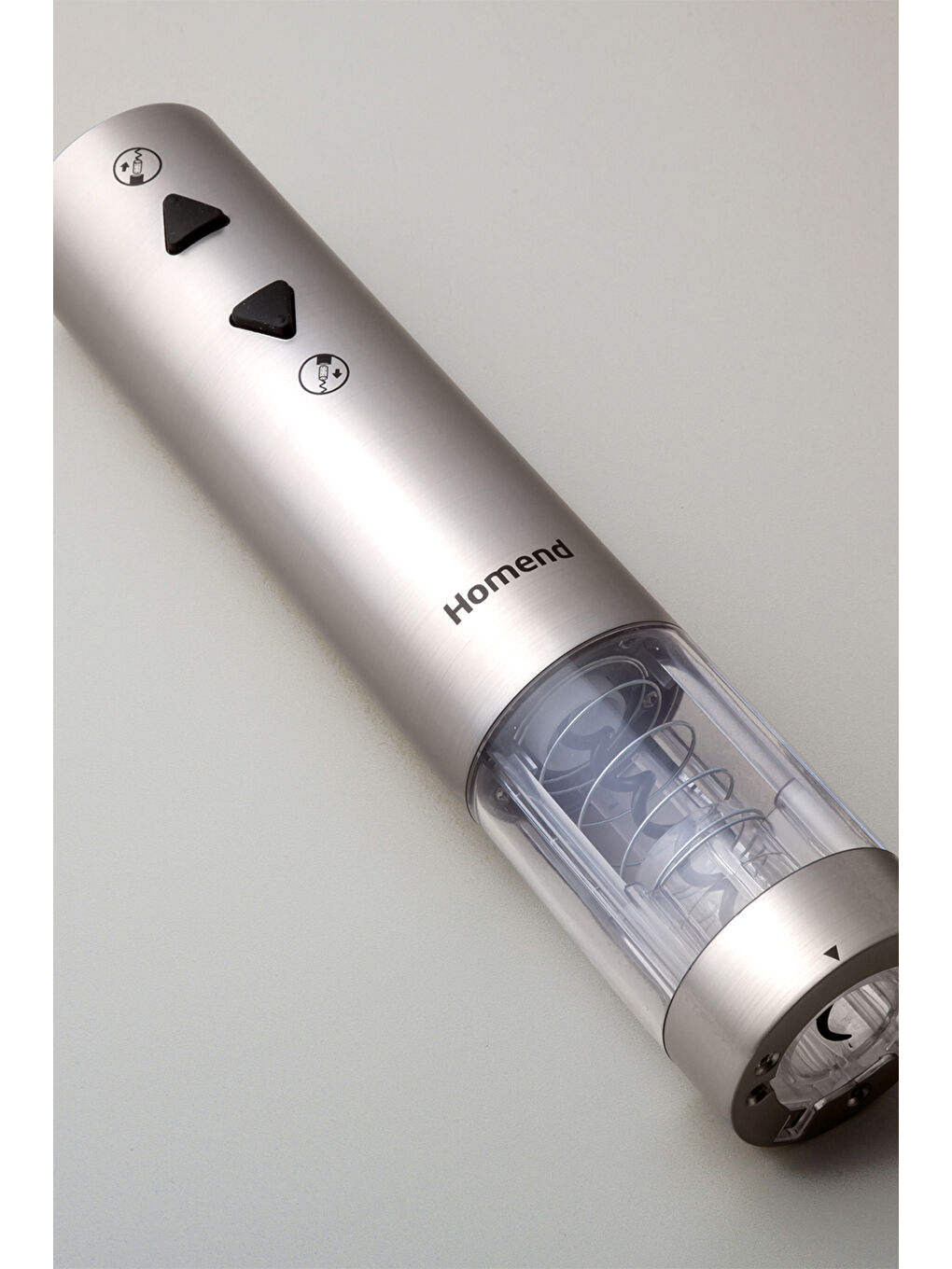 Gri Wine Up 2201H Otomatik Açacağı   Elektrikli Tirbuşon-1