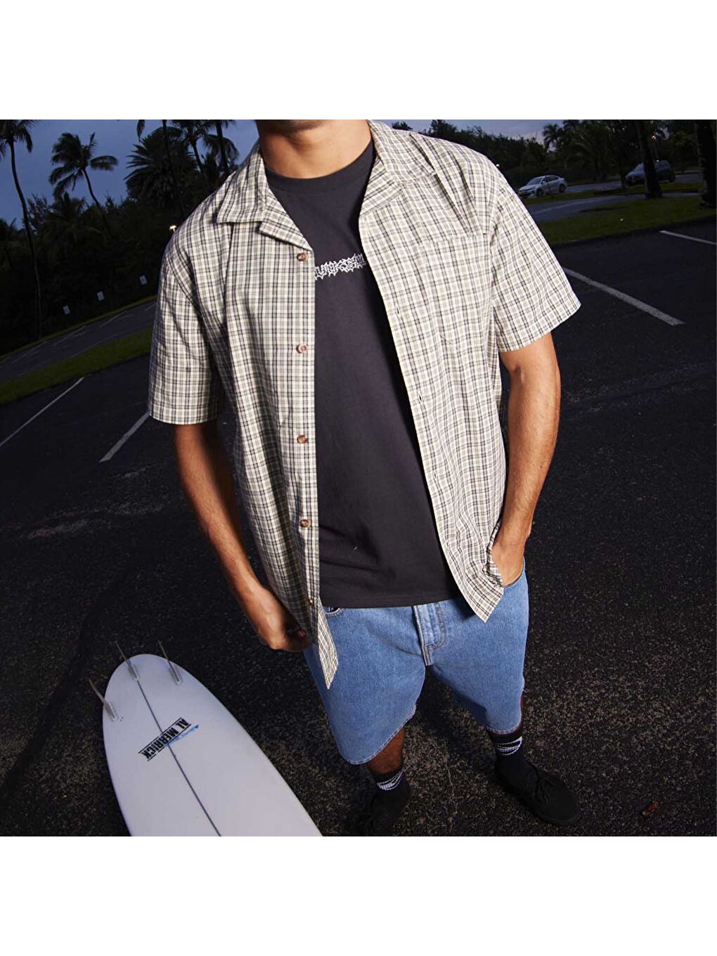 Karışık SATURN  CASUAL SS Erkek Kısa Kollu Gömlek-7