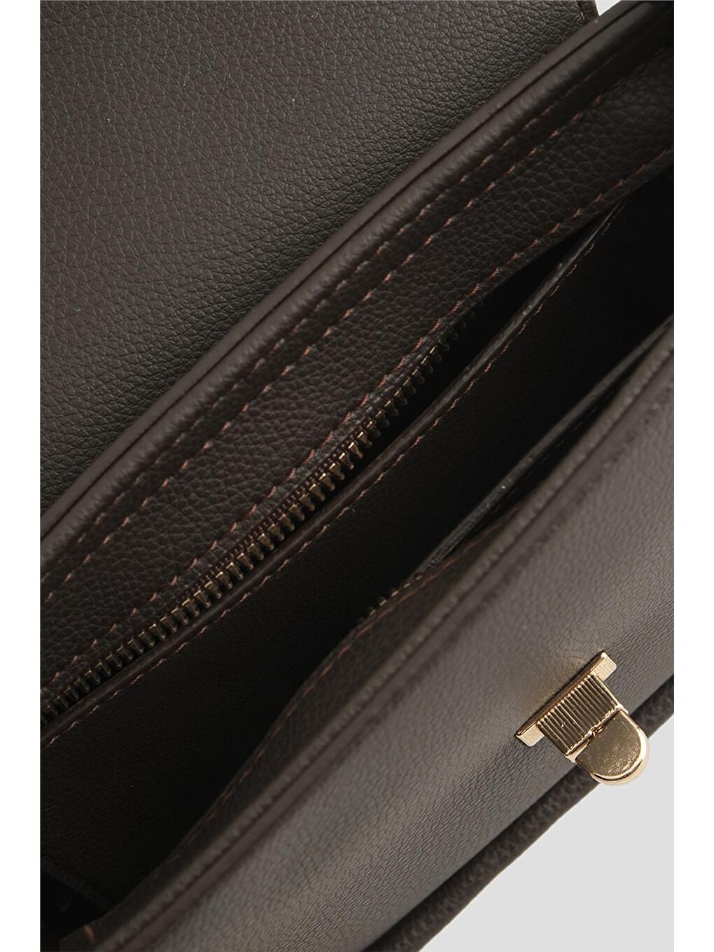 Kadın Çapraz Çanta 25Yd7397 Pia Kahverengi-3