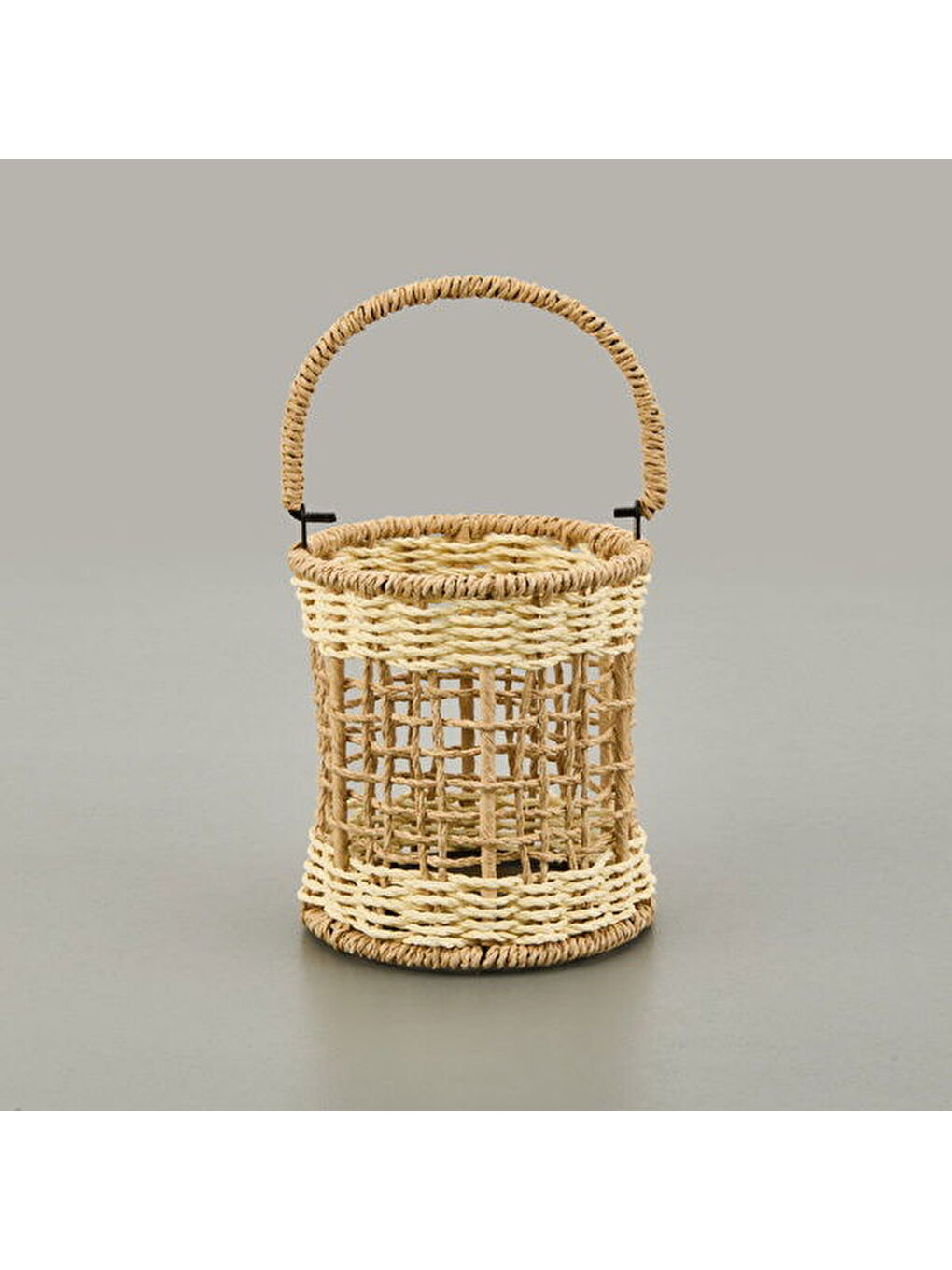 Deco Fuego Mumluk - Bej / Krem - 13x14 cm-3