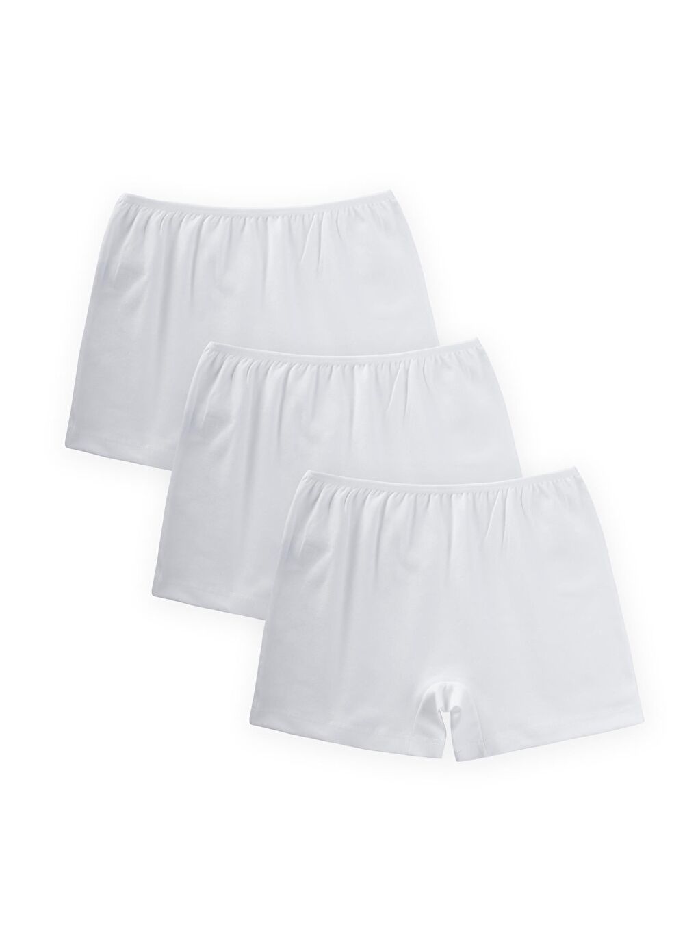 Üçlü Biyeli Kız Boxser 2-9 Yaş Beyaz-1