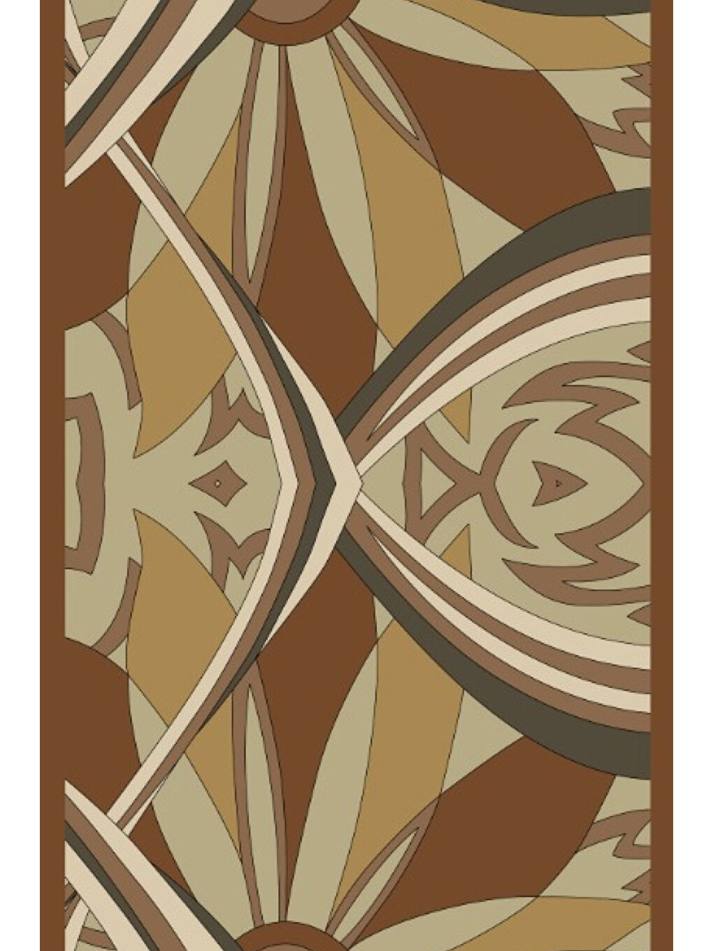 Kahverengi Mucci Kadın Şal 2611 Kahve-4