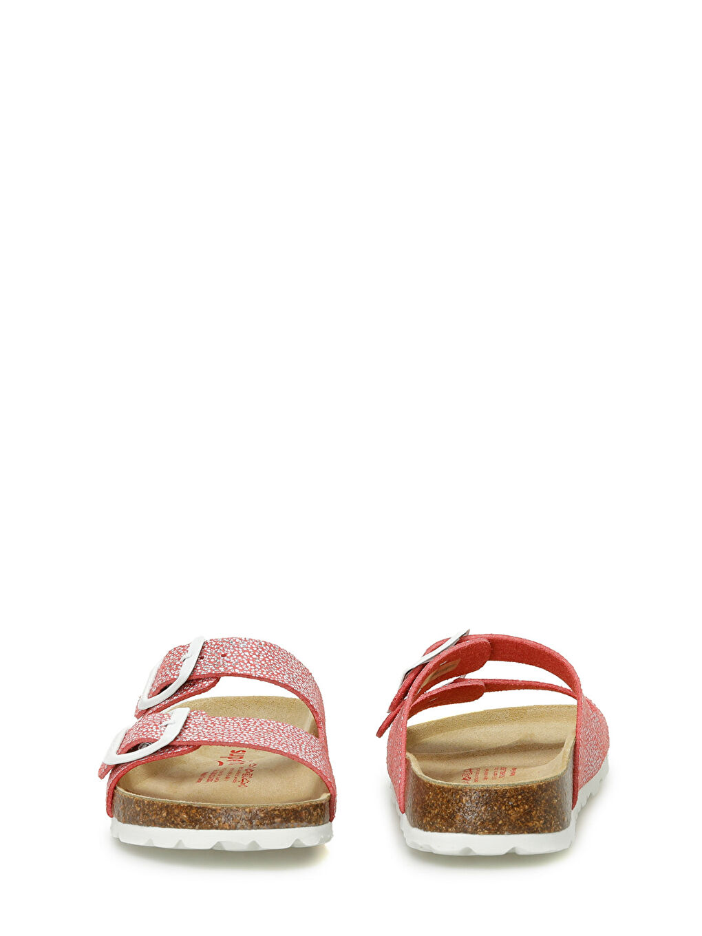 800111-5530-2 Kırmızı Kız Çocuk Terlik-4