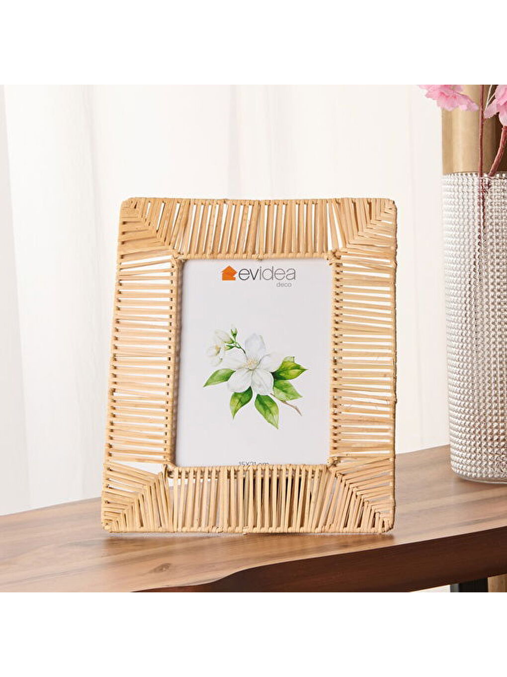 Deco Dalia Çerçeve - Bej - 15x20 cm