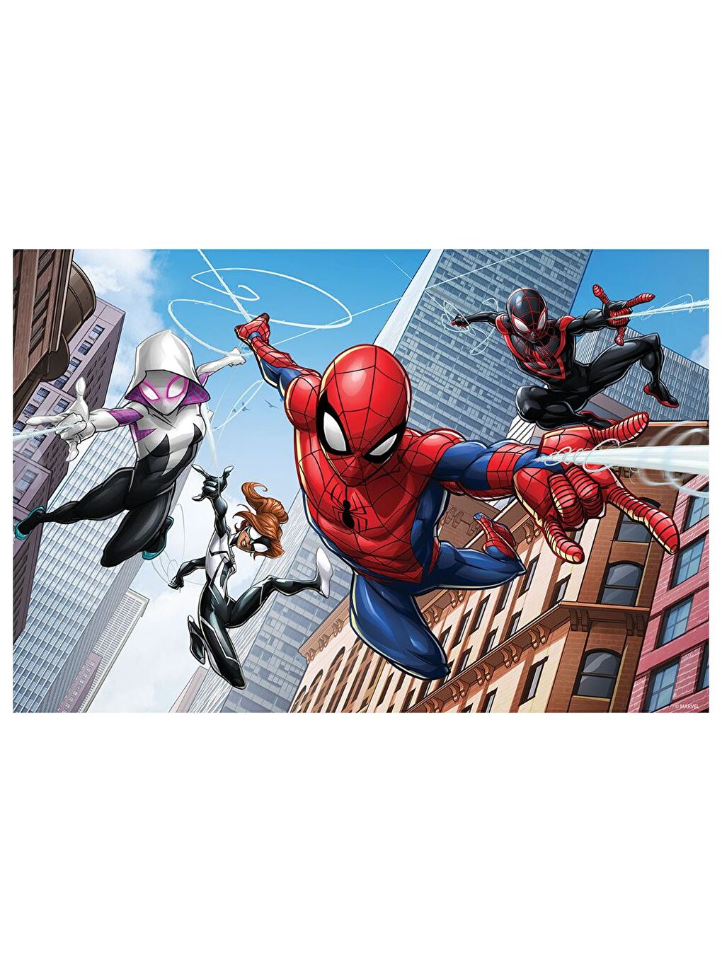 Prime 3D Marvel Spider-Man Çift Taraflı Puzzle 200 Parça 37534 - 1
