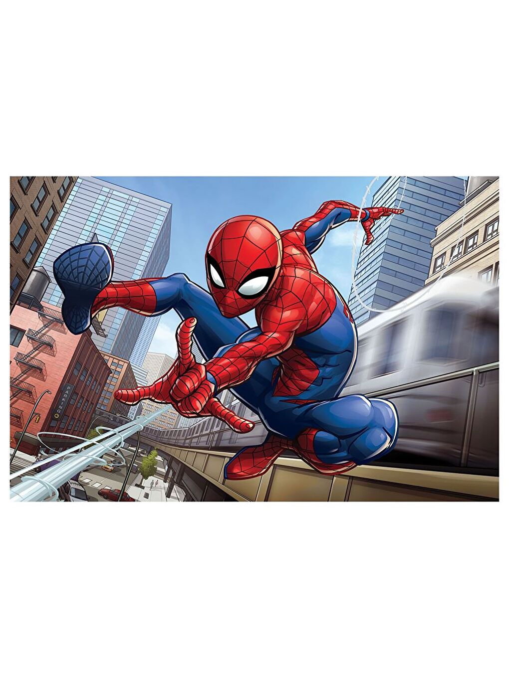 Prime 3D Marvel Spider-Man Çift Taraflı Puzzle 200 Parça 37534 - 2