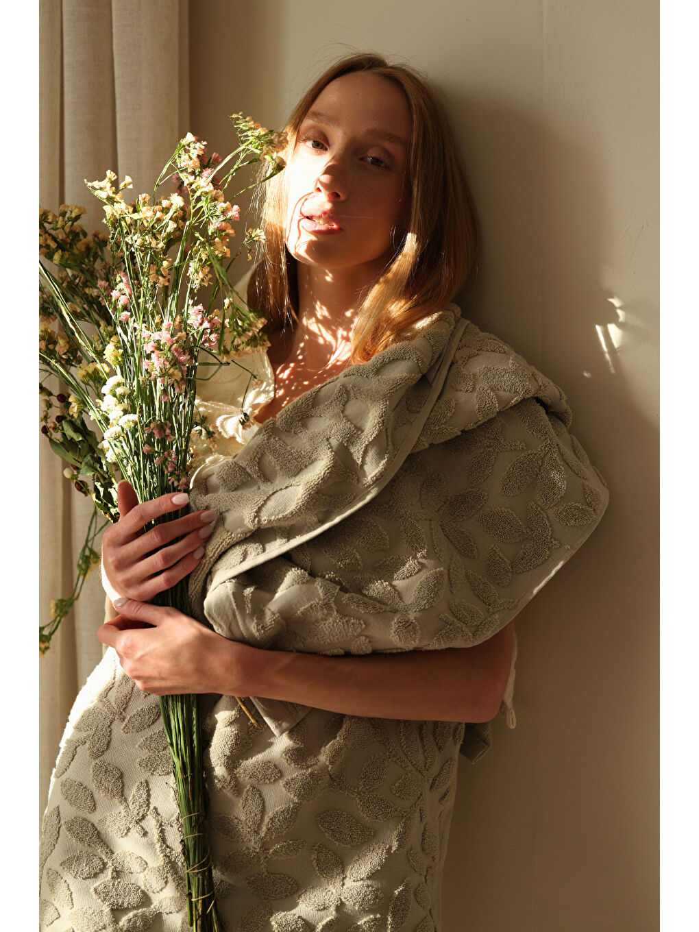 Yeşil Allesi %100 Pamuk El Havlusu 50x90 cm Havlu Mint-2