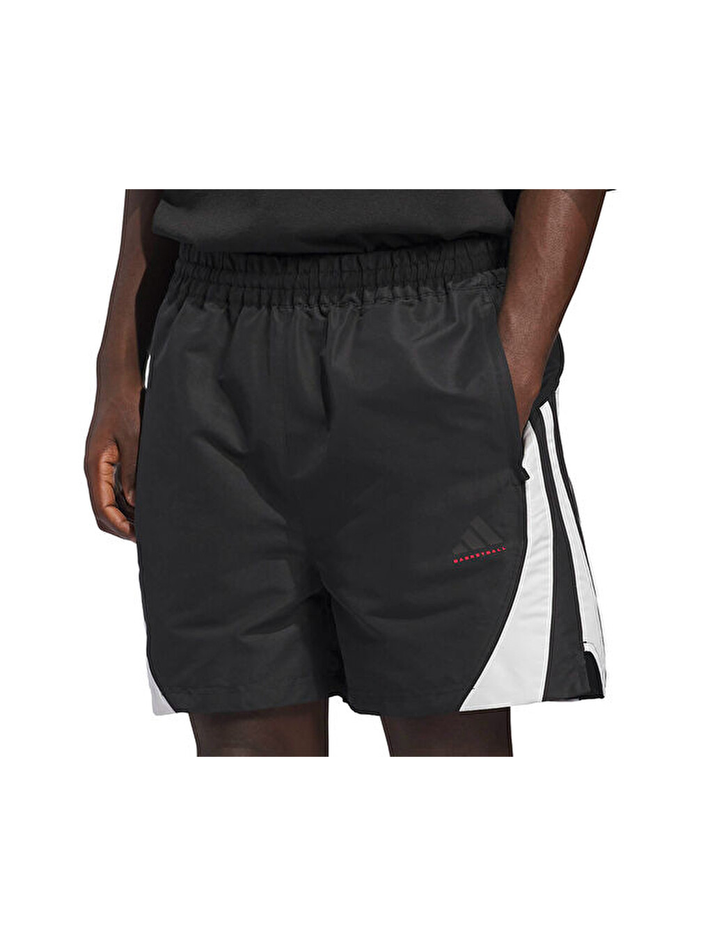 Adidas Wv Short Erkek Basketbol Şortu Ka2080 Siyah-4