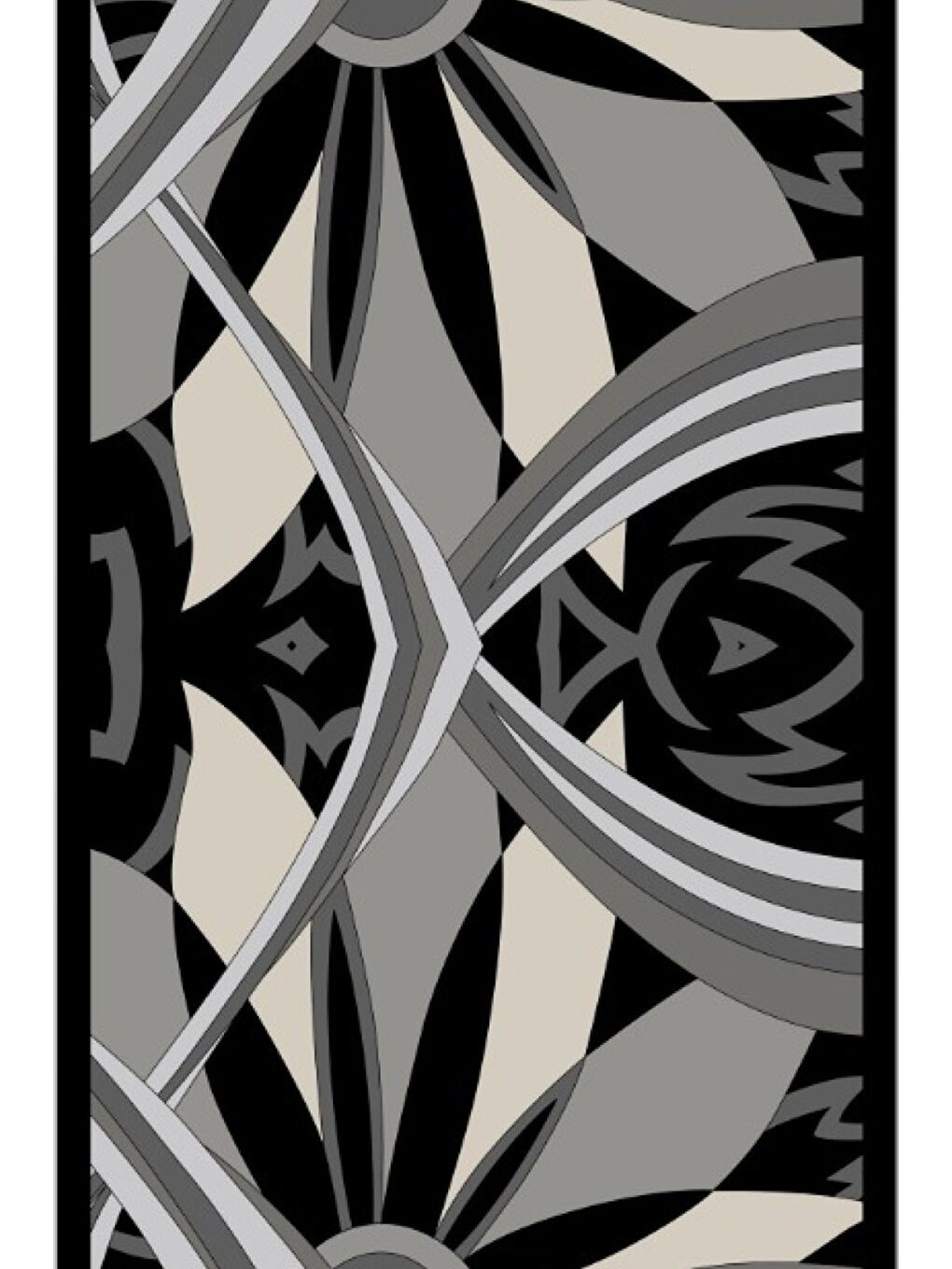 Mucci Kadın Şal 2611 Siyah-3