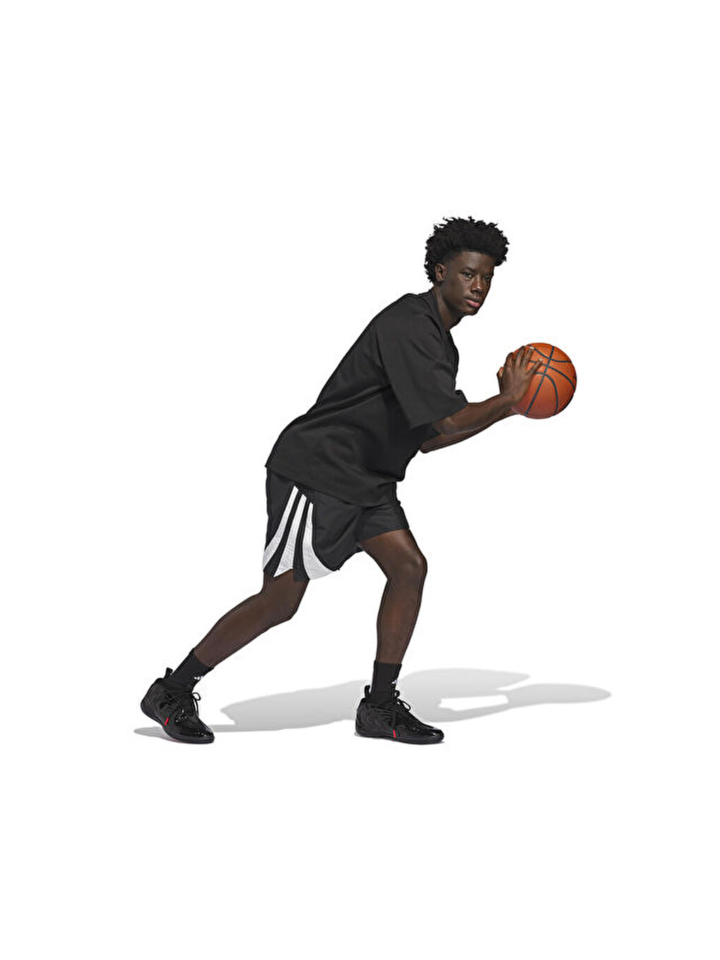 Adidas Wv Short Erkek Basketbol Şortu Ka2080 Siyah-7