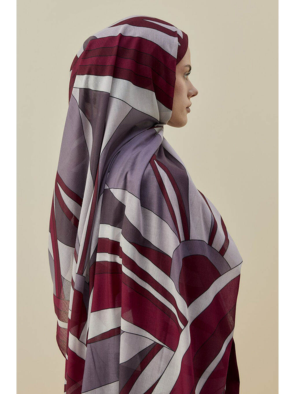 Mucci Kadın Şal 2611 Kırmızı-2