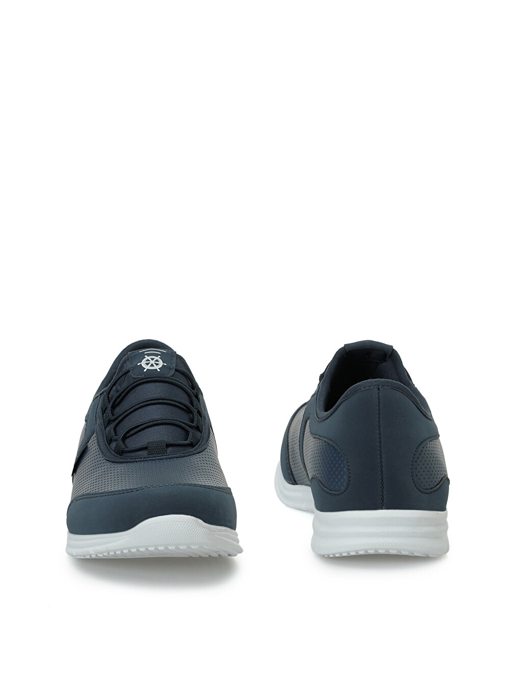 Yvon Pu Lacivert Erkek Slip On-4