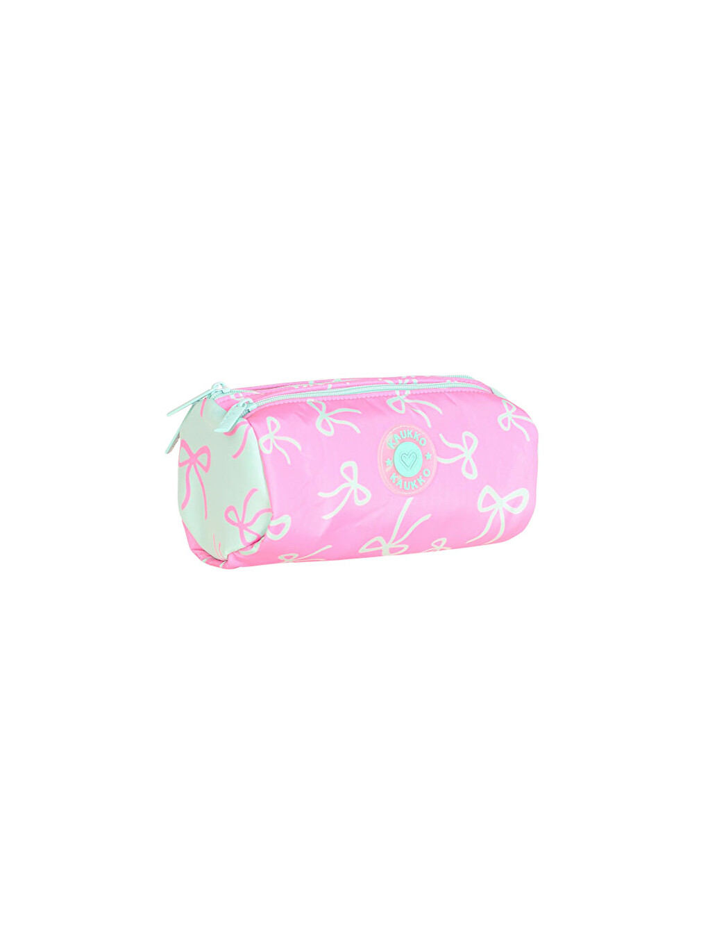 Bow Kalem Çantası Mint-pink K1878-1