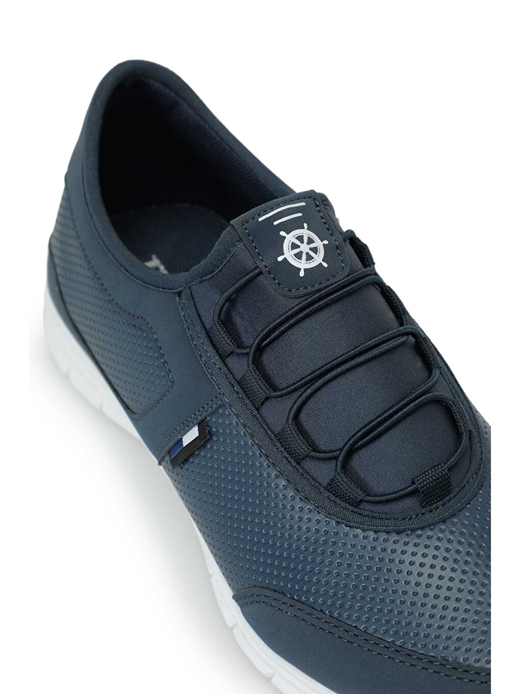 Yvon Pu Lacivert Erkek Slip On-6