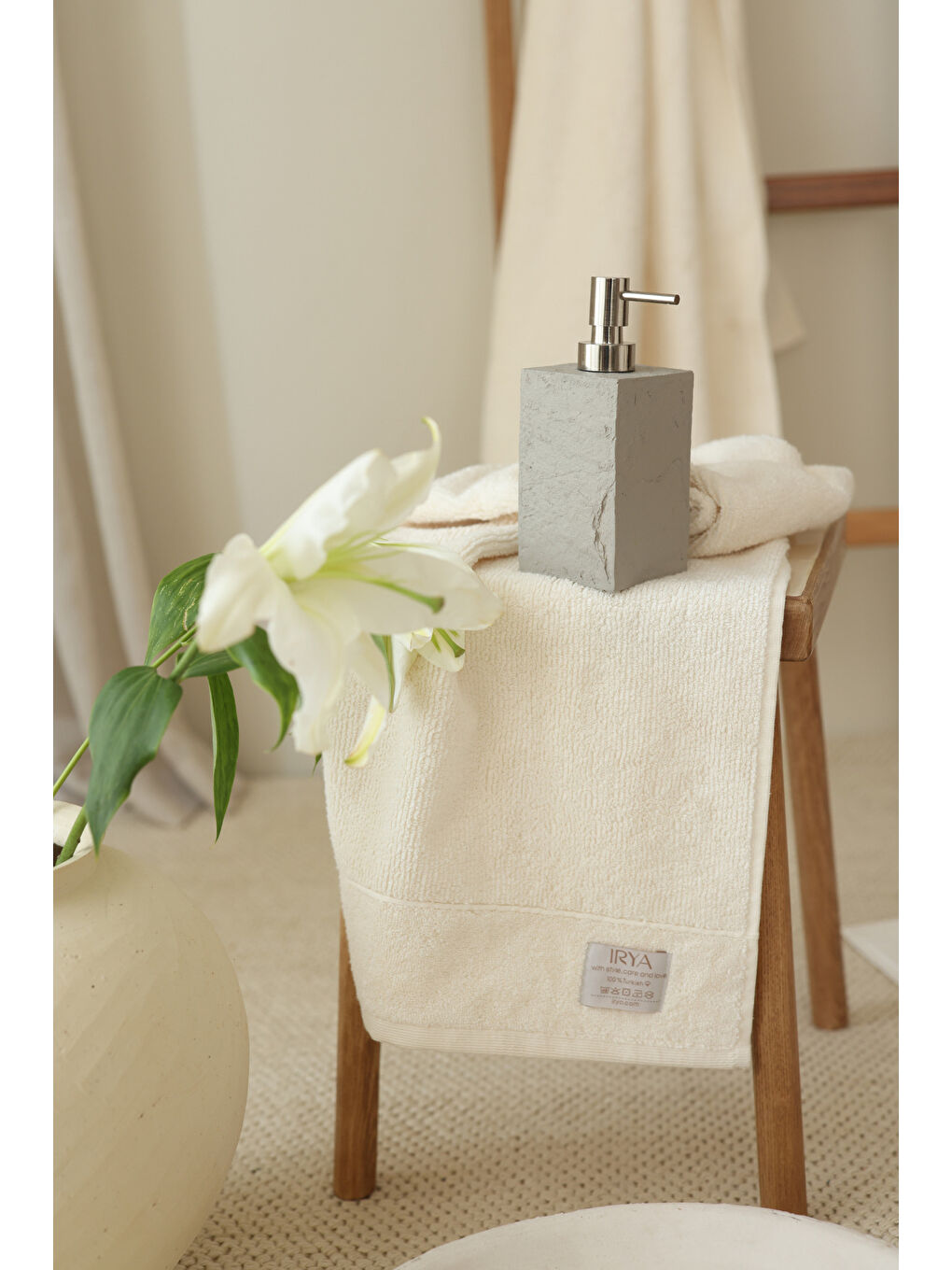 Solena El Havlusu 50x100cm Ekru-1