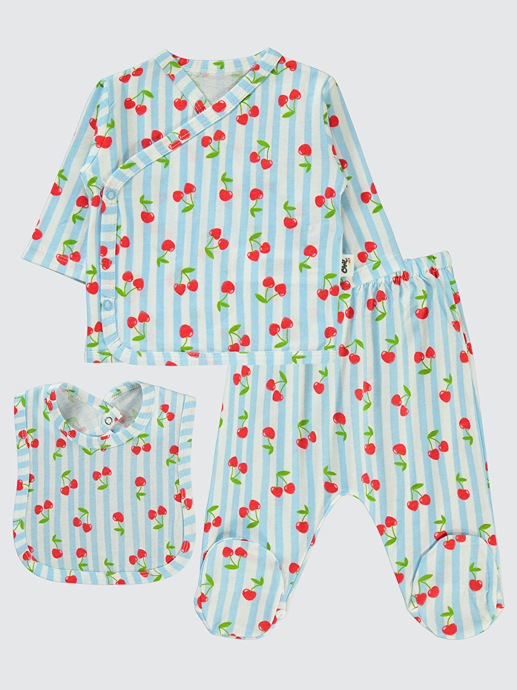 Baby Kız Bebek Zıbın Takım 0-1 Ay Mavi