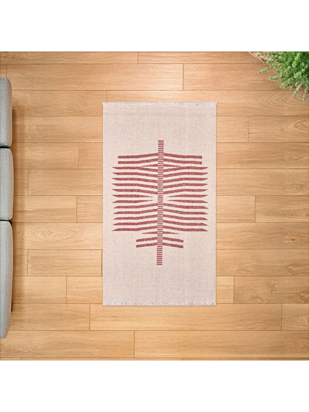 Soft Rivne Kilim - Bej - 80x150 cm