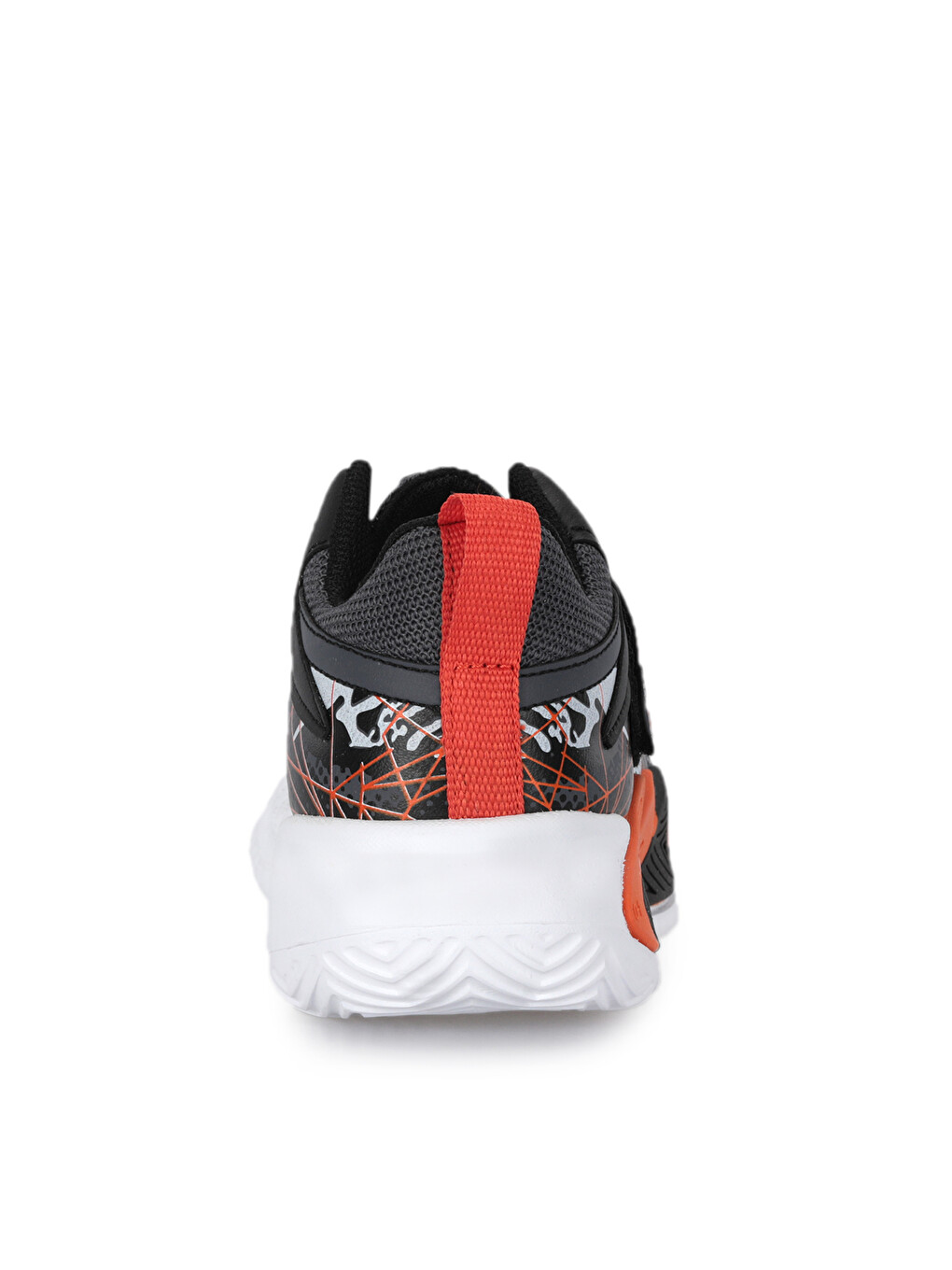 Kothıll F Unisex Çocuk Cırt Cırtlı Koyu Gri / Turuncu Günlük Spor Ayakkabısı-5