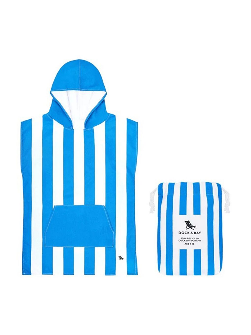 Mavi UV Korumalı Çocuk Pançosu S Bondi Blue-1