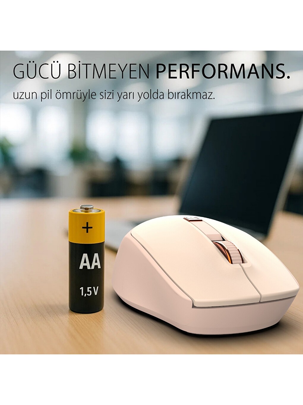 Iwm-244rp 2.4ghz Kablosuz Optik Mouse Ergonomik Tasarım Sessiz Tuşlar, 6d Fonksiyon | 800-1600-6