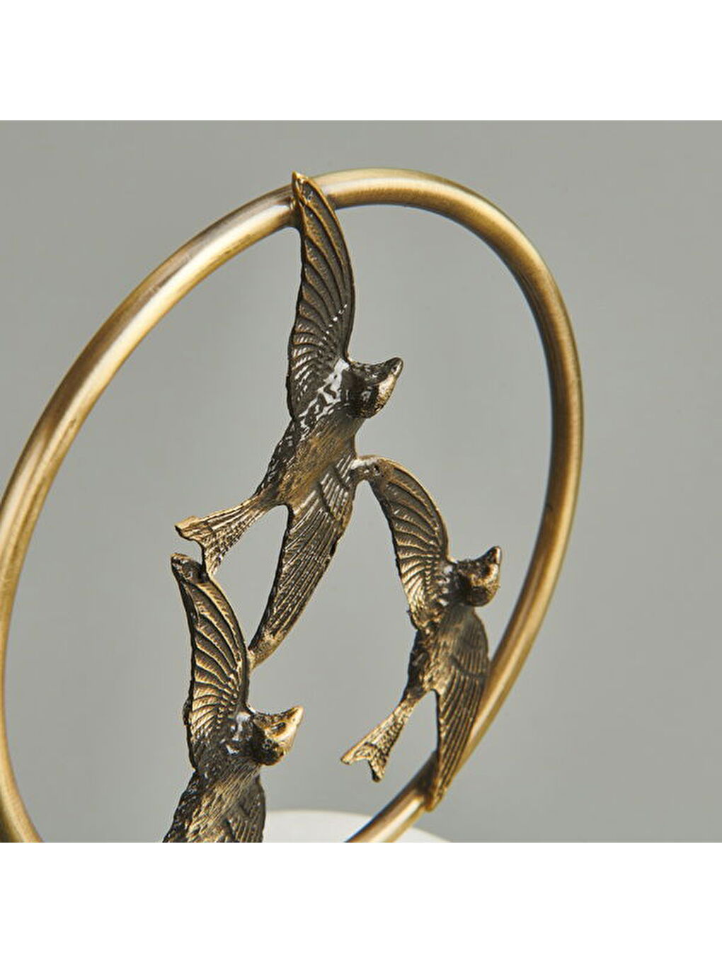 Sarı Deco Kırlangıç Dekor - Bronz - 19 cm-3