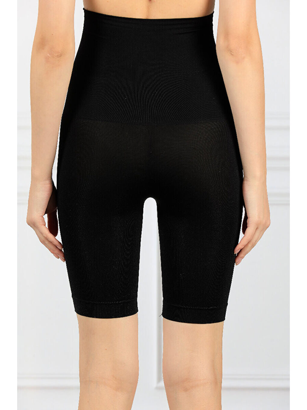 Siyah Basen Toparlayıcı Şort Korse-2