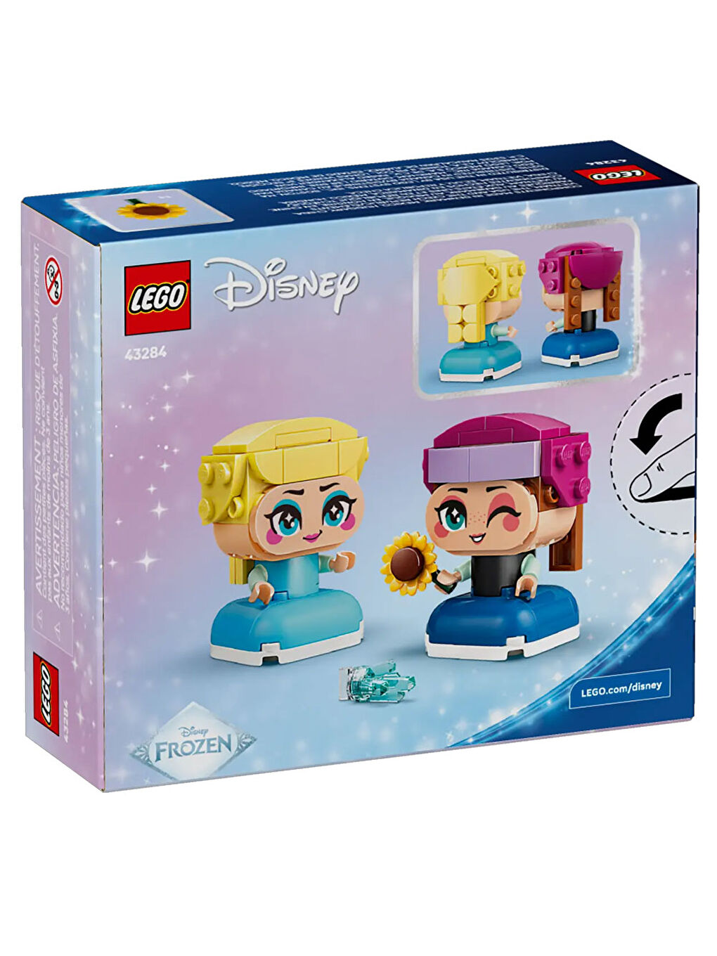 Disney Princess Karlar Ülkesi Mini Anna ve Elsa 43284-1