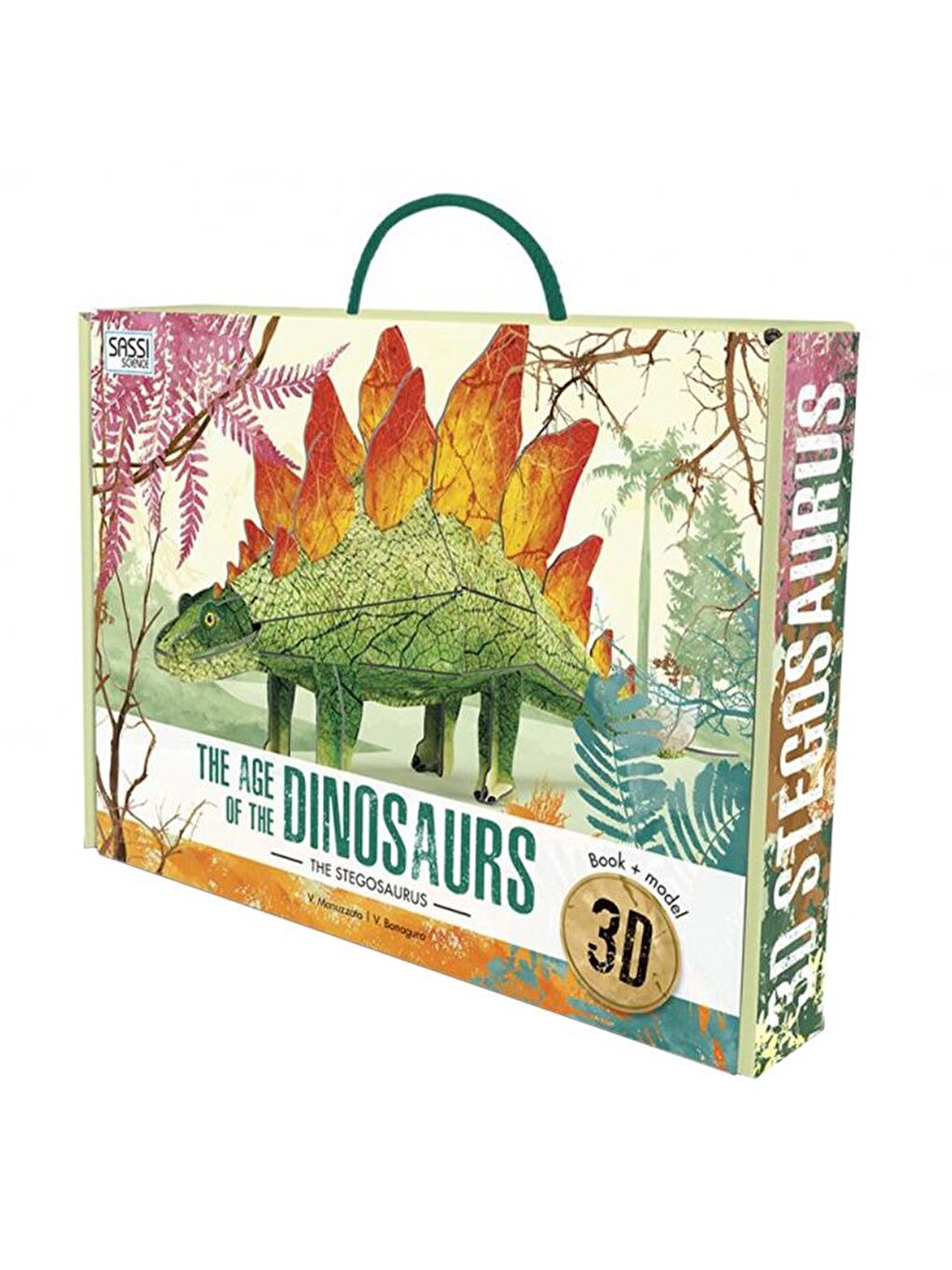 3D Stegosaurus - Book and 3D Model